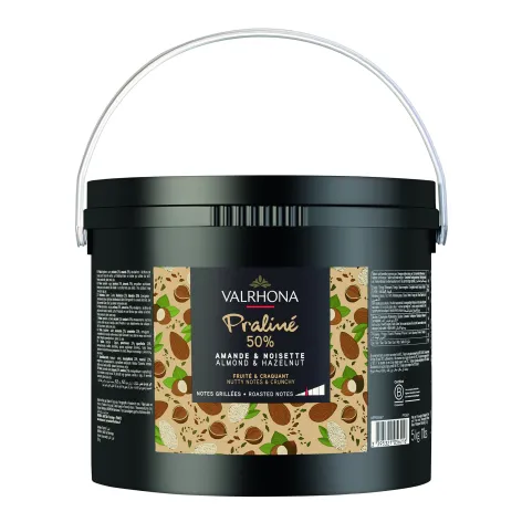 Valrhona Crunchy Fresh Almond & Hazelnut Praline